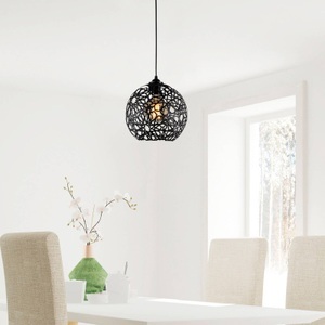 Home, Home - Hängelampe Fellini - Schwarz, Hängelampe Fellini MR-785 1-flammig Ø 25cm schwarz