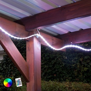 Briloner, RGB-LED-Strip Ora für außen inklusive FB, 500 cm, 