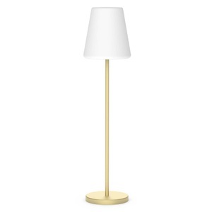 Newgarden, Lola Slim 120 brass Solar+Batterie Outdoor-Stehleuchte Newgarden, Newgarden Lola Slim 120 Solar-Stehlampe messing