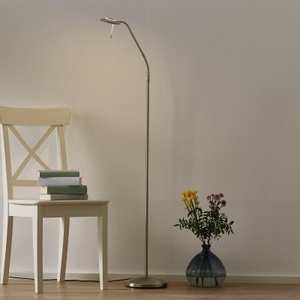 Steinhauer BV, Verstellbare LED-Stehlampe Zenith, Dimmer, stahl, Verstellbare LED-Stehlampe Zenith, Dimmer, stahl