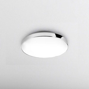 Briloner, BRILONER LED-Deckenlampe 1-FLAMMIG, Briloner LED-DECKENLEUCHTE 28,5/6,5 cm , 3351-016 , Weiss, Chromfarben , Metall, Kunststoff , 6.5 cm , 004385017502