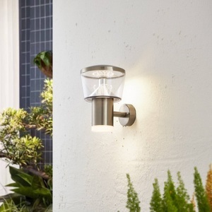 Lampenwelt.com, Edelstahl-LED-Außenwandlampe Antje, Edelstahl-LED-Außenwandlampe Antje