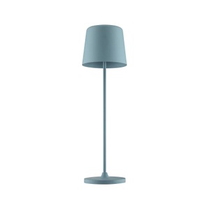 Brilliant, LED-Akku-Tischlampe Kaami, dimmbar grün matt, Brilliant G90939/04 Kaami LED-Außentischlampe 2 W Blau
