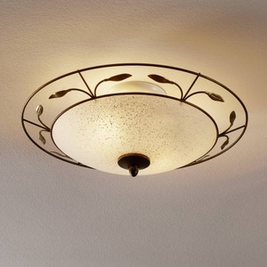 Orion, Deckenleuchte REGINE mit Scavoglas, Deckenleuchte Luca mit Scavoglas