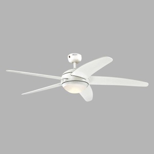 Westinghouse, Westinghouse Bendan LED-Ventilator Flügel weiß, Westinghouse LED-Deckenventilator Bendan, weiß, leise