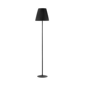 EULUNA, Stehleuchte Loris, schwarz, Schirm schwarz, Stehleuchte Loris, schwarz, Schirm schwarz