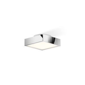 Decor Walther, Decor Walther Cut 18 N LED-Deckenlampe chrom 18cm, Decor Walther Cut LED-Deckenleuchte chrom, 18x18cm