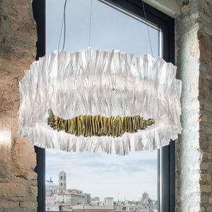 SLAMP, Slamp Accordéon LED-Hängeleuchte gold 2.700 K, Slamp Accordéon LED-Hängeleuchte gold 2.700 K