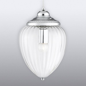 Searchlight, Gläserne Hängeleuchte Pendants mit Rillen, Gläserne Hängeleuchte Pendants mit Rillen