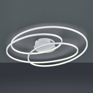 TRIO LEUCHTEN, LED-Deckenlampe Gale, 80 cm, weiß matt, LED-Deckenlampe Gale, 80 cm, weiß matt