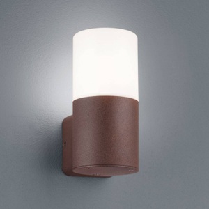 Trio Lighting, Außenwandleuchte Hoosic 1-flammig, Wandlampe aussen Cleara Rot 8.5 cm 17.5 cm