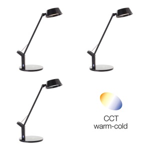Brilliant, LED-Schreibtischleuchte Kaila, schwarz, Brilliant Kaila G93126/06 LED-Tischlampe LED 8 W Schwarz