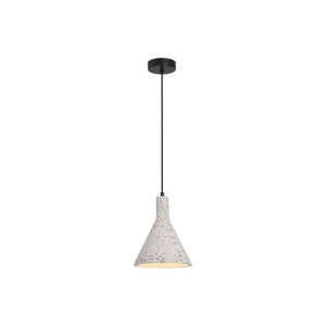 Viokef, Hängelampe Dot, Beton, weiß, Hängelampe Dot, Beton, weiß
