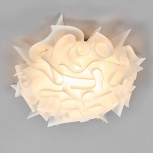 SLAMP, SLAMP - Deckenleuchte VELI - 55cm/55cm, Slamp Veli - Design-Deckenleuchte, Ø 53cm, opal