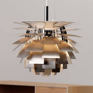 Louis Poulsen, Louis Poulsen PH Artichoke Pendelleuchte 48 matt, Pendelleuchte PH Artichoke metall Ø 48 cm - Louis Poulsen metall en metall