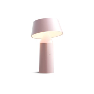 Marset, Bicoca Lampe ohne Kabel - Marset rosa en plastikmaterial, MARSET Bicoca LED-Akku-Tischleuchte blassrosa
