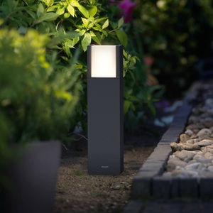 Philips, Philips Arbour LED-Sockelleuchte A-Label anthrazit, Philips Sockelleuchte »Ultra-Efficient Arbour«