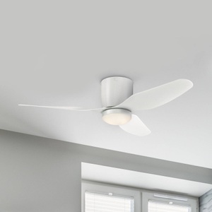 Westinghouse, Westinghouse Carla Deckenventilator mit LED, weiß, Westinghouse LED-Deckenventilator Carla, leise, 117 cm, weiß