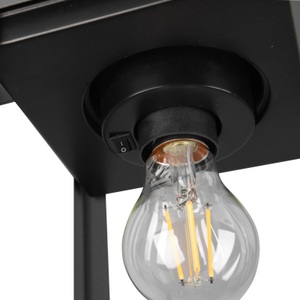 Trio Lighting, Sockelleuchte Lunga mit Dämmerungssensor, 