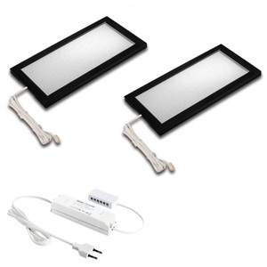 HERA, LED-Unterbaulampe Sky 2er Set 4.000K schwarz, LED-Unterbaulampe Sky 2er Set 4.000K schwarz