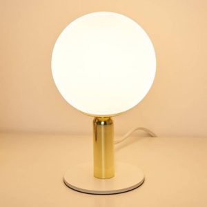 Pauleen, Pauleen Splendid Pearl Tischlampe mit Glaskugel, Pauleen LED Tischleuchte »Tischleuchte Splendid Pearl«