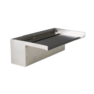 Heitronic, Wasserfall-Edelstahlaustritt Aquafall 90 cm, 