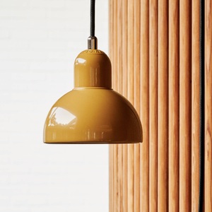 Fritz Hansen, FRITZ HANSEN Kaiser Idell 6722-P Glanz ocker hell, FRITZ HANSEN Kaiser Idell 6722-P Glanz ocker hell