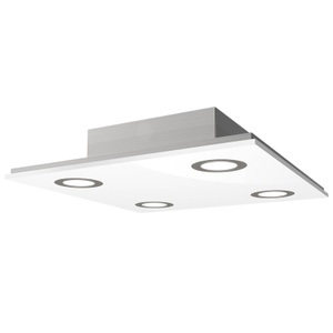 Evotec, Quadratische LED-Deckenleuchte Pano, weiß, Quadratische LED-Deckenleuchte Pano, weiß