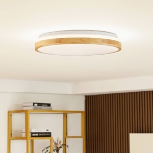 Lindby Emiva LED-Deckenlampe, Lichtstreifen oben