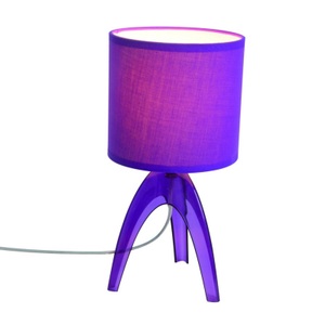 Näve, Trendige Tischleuchte Ufolino, violett, Trendige Tischleuchte Ufolino, violett
