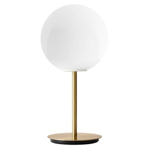 MENU, Menu TR Bulb Tischlampe 41cm Messing/opal glanz, 