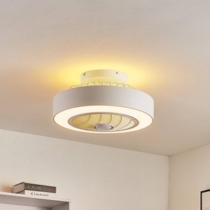 LINDBY, Lindby Mlijanka LED-Deckenventilator, 