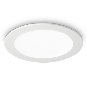 Ideallux, LED-Deckeneinbauleuchte Groove round 3.000K 22,7cm, LED-Deckeneinbauleuchte Groove round 3.000K 22,7cm