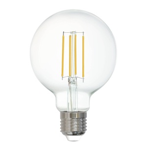 EGLO CONNECT, EGLO connect E27 6W Globelampe G80 klar 2.700K, 