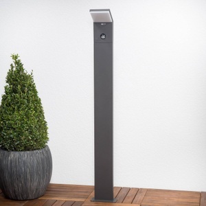 Lampenwelt.com, LED-Wegeleuchte Nevio mit Bewegungsmelder, LED-Wegeleuchte Nevio mit Bewegungsmelder