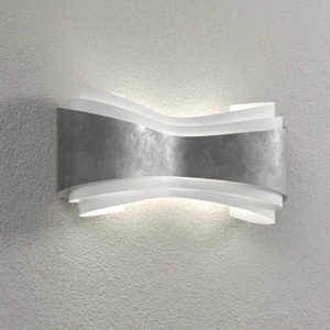 Selene, Ionica - LED-Wandlampe mit Blattsilber, Ionica - LED-Wandlampe mit Blattsilber