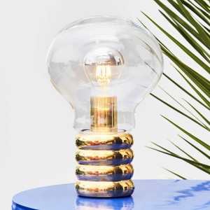 Ingo Maurer, Ingo Maurer Bulb Brass LED-Tischleuchte, messing, Ingo Maurer Bulb Brass LED-Tischleuchte, messing