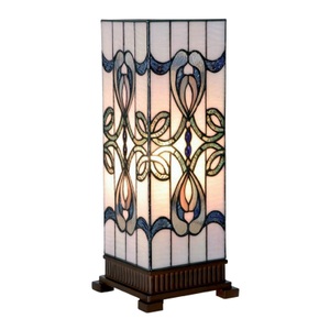 Clayre & Eef, Ornamental gestaltete Tischleuchte Brenda, Ornamental gestaltete Tischleuchte Brenda