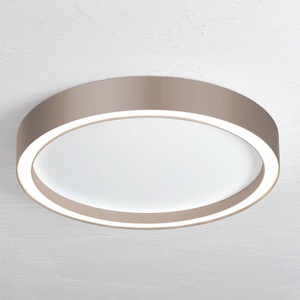 BOPP, Bopp Aura LED-Deckenleuchte Ø 55cm weiß/taupe, Bopp Deckenlampe Aura