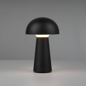 Reality Leuchten, LED-Tischleuchte Lennon mit Akku, schwarz, XXXLutz Led-tischleuchte , R52176102 Lennon , 21.5 cm , 007694042901