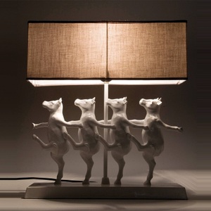 KARE, KARE Dancing Cows - witzige Tischleuchte, 