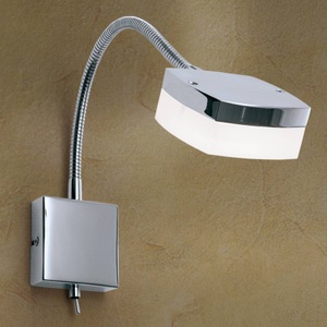 Orion, LED-Wandleuchte Narek mit Schwanenhals, LED-Wandleuchte Narek mit Schwanenhals