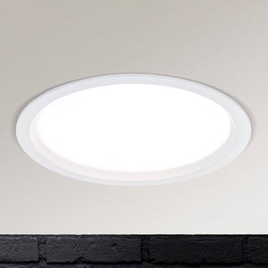 Orion, LED-Einbauleuchte Spock dimmbar Ø 17 cm weiß, LED-Einbauleuchte Spock dimmbar Ø 17 cm weiß