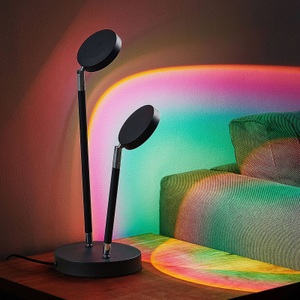 LINDBY, Lindby Edonita LED-Tischlampe mit Effektlicht, Lindby Edonita LED-Tischlampe mit Effektlicht