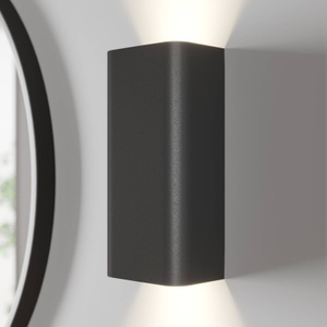 NOWODVORSKI LIGHTING, Wandlampe Bergen up & down, graphit, Wandlampe Bergen up & down, graphit
