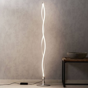 Mantra, LED-Stehleuchte Sahara im welligen Design, Lampada a stelo Kaleb
