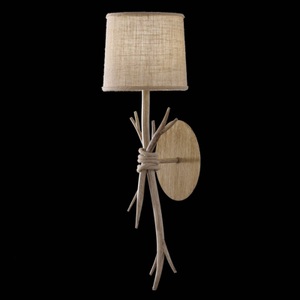 Mantra, Wandleuchte Sabina mit Textilschirm, Wandleuchte Sabina mit Textilschirm