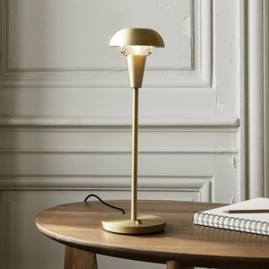 ferm living, Tiny Long Tischleuchte / H 42 cm - Drehbar - Ferm Living gold/metall en metall, Tischleuchte Tiny Long gold metall / H 42 cm - Drehbar - Ferm Living metall en metall