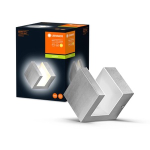 LEDVANCE, LEDVANCE Endura Style Pyramid 4058075477896 LED-Außenwandleuchte 9.00 W Edelstahl, Ledvance LED Wandleuchte Endura Stil Pyramid Rostfreier Stahl 9W - 830