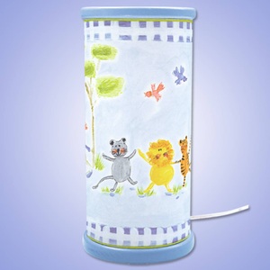 Waldi-Leuchten, Fantasievoll gestaltete LED-Tischleuchte JUNGLE, 